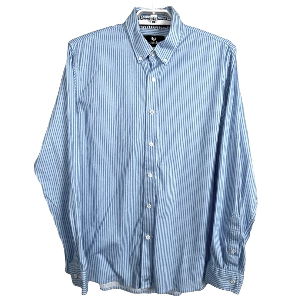 BUTTERCLOTH regular fit button down shirt